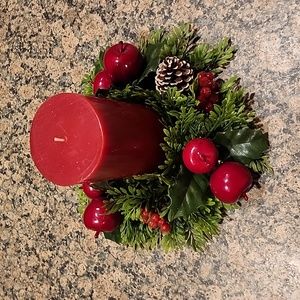 Vintage Christmas Candle Ring